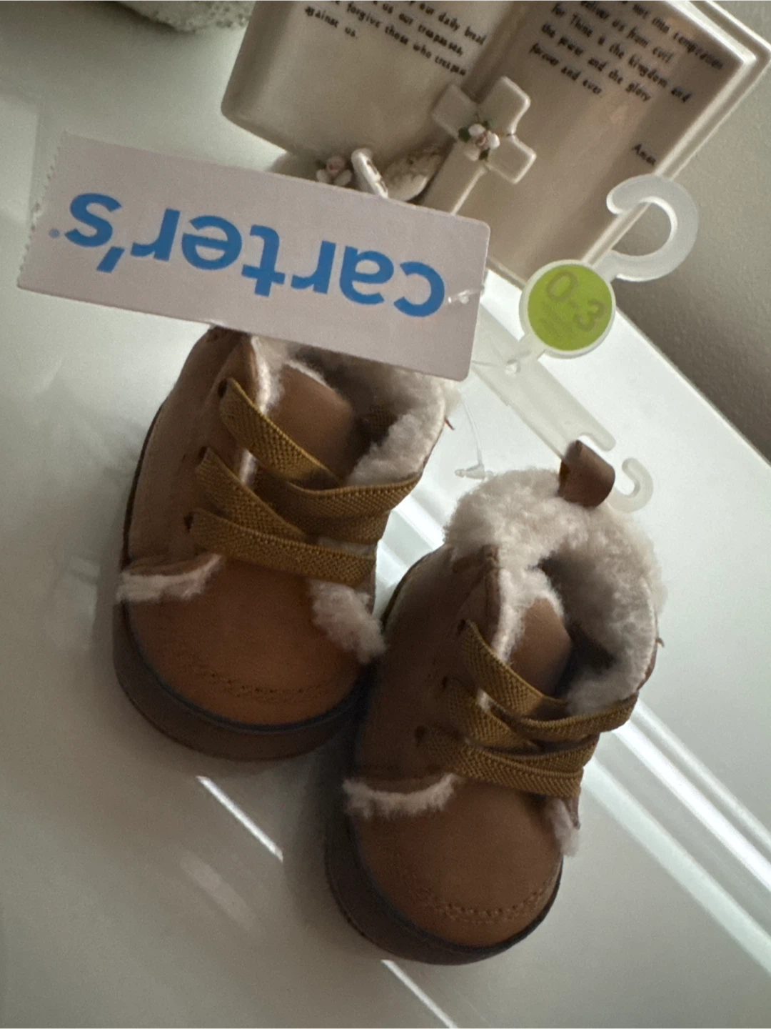 Carters Baby Boots Size 0-3 Months