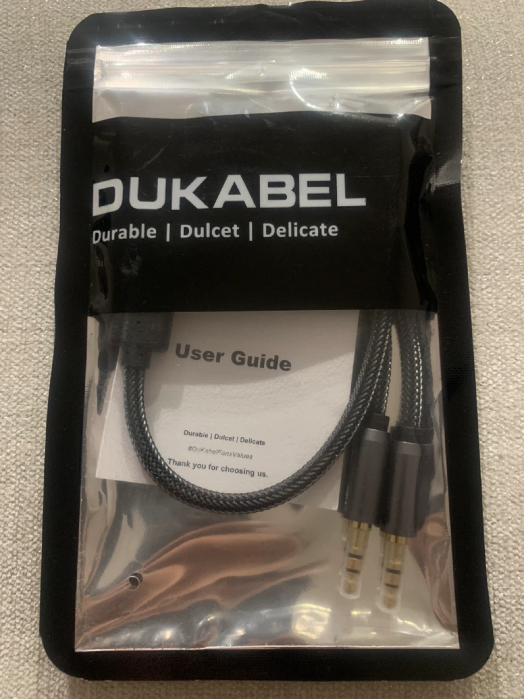 Dukabel 3.5mm Audio Splitter Cable (12 inch) - photo 4