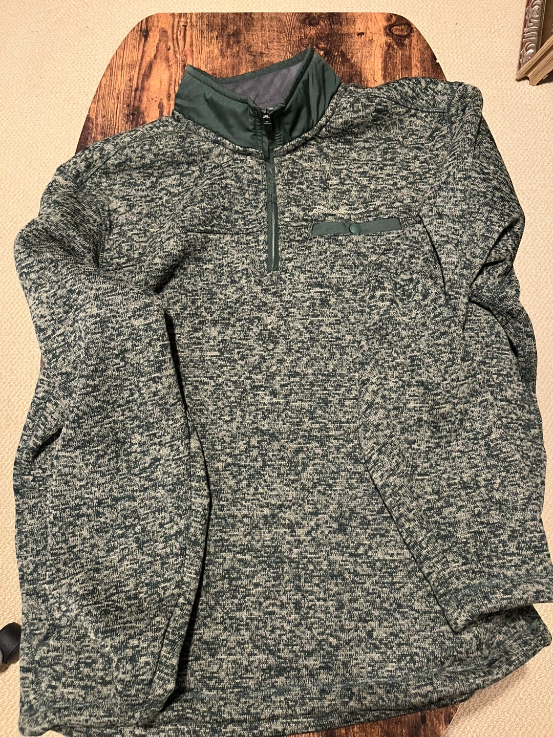 Eddie Bauer Quarter Zip Pullover Fleece