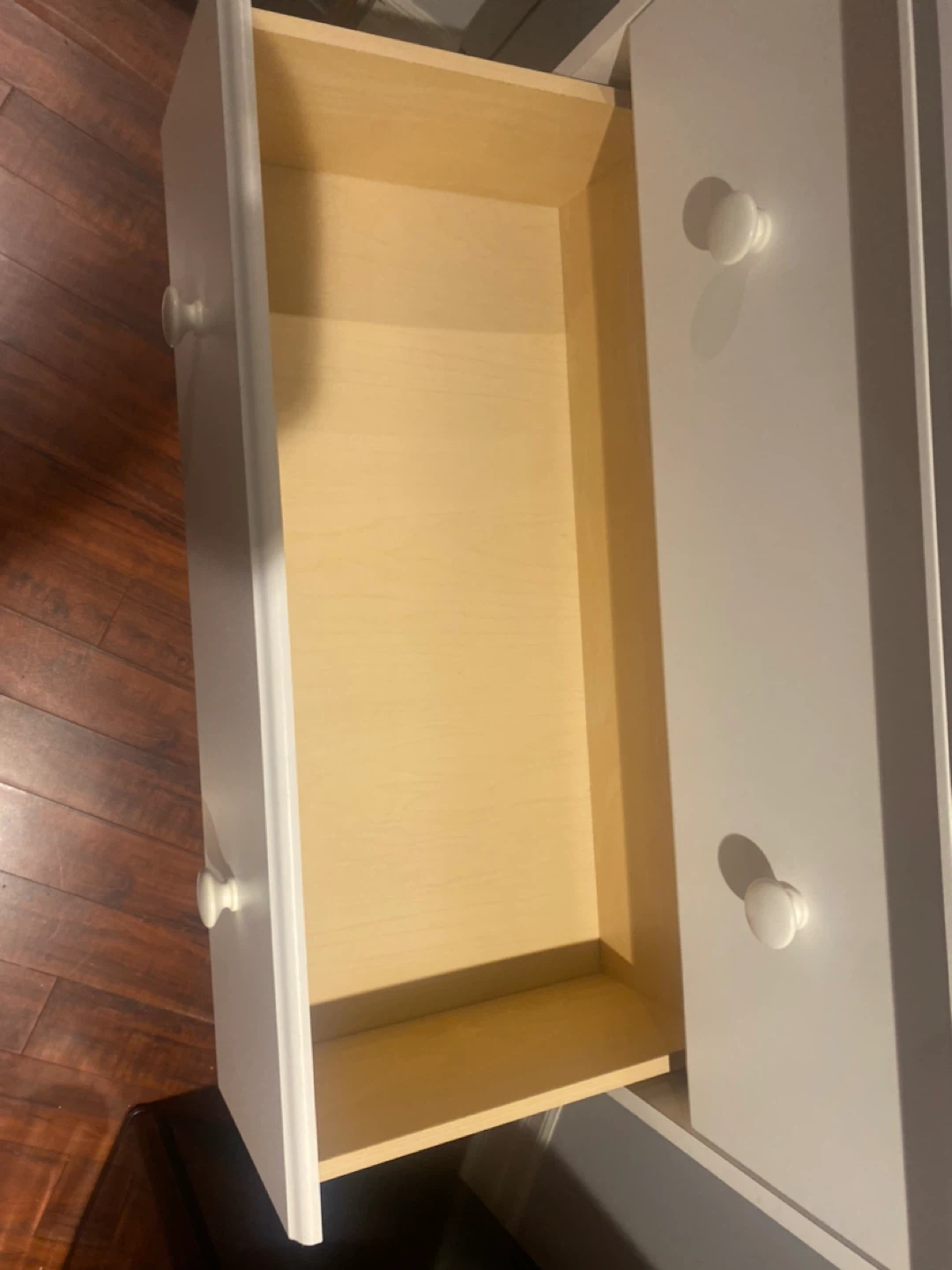 White 5-Drawer Dresser - photo 3