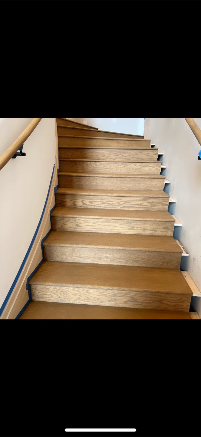 Wooden Stair Treads and Railings - photo 5