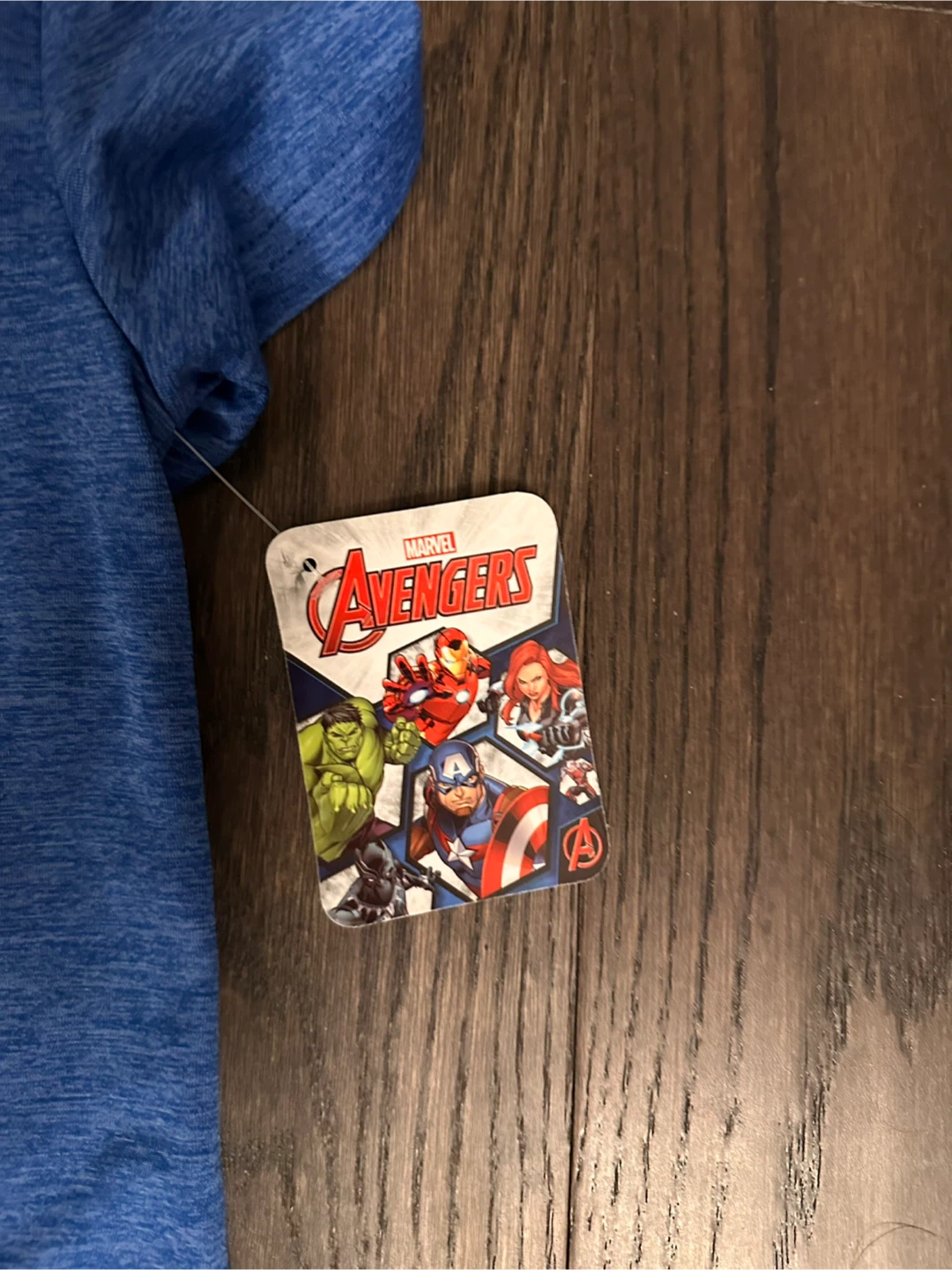Brand new Boys Marvel Avengers Blue T-Shirt, Size 6 - photo 2