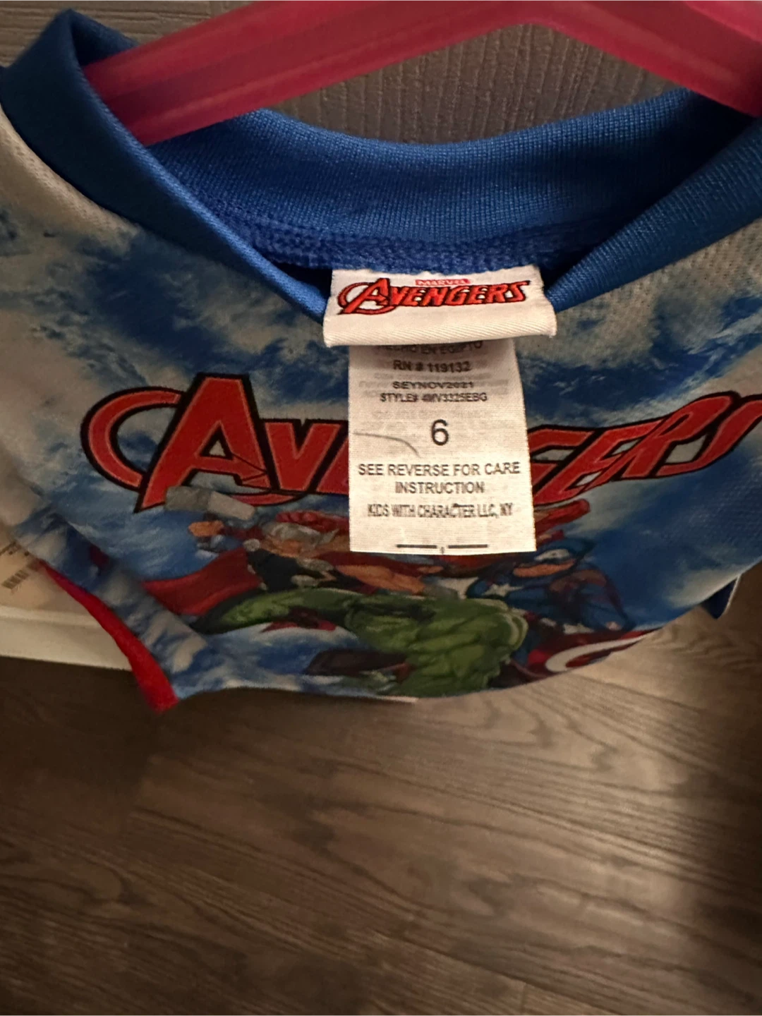 Avengers Boys Size 6 Tank Top - photo 2