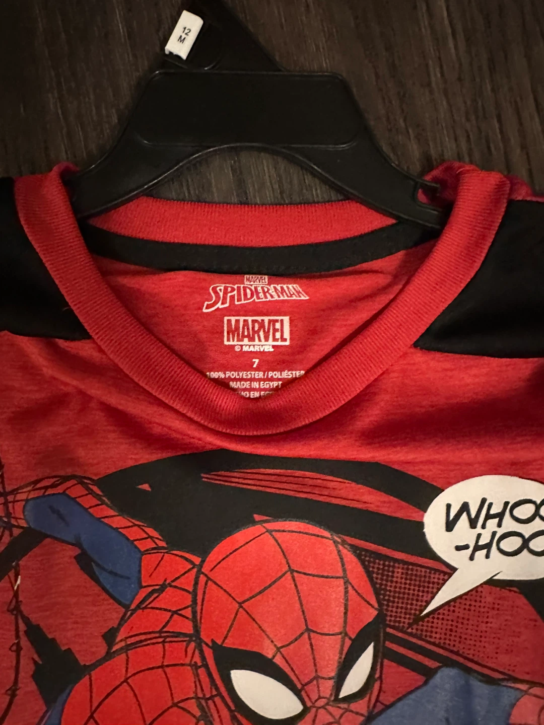 Boys Marvel Spider-Man T-Shirt, Size 7 - photo 2
