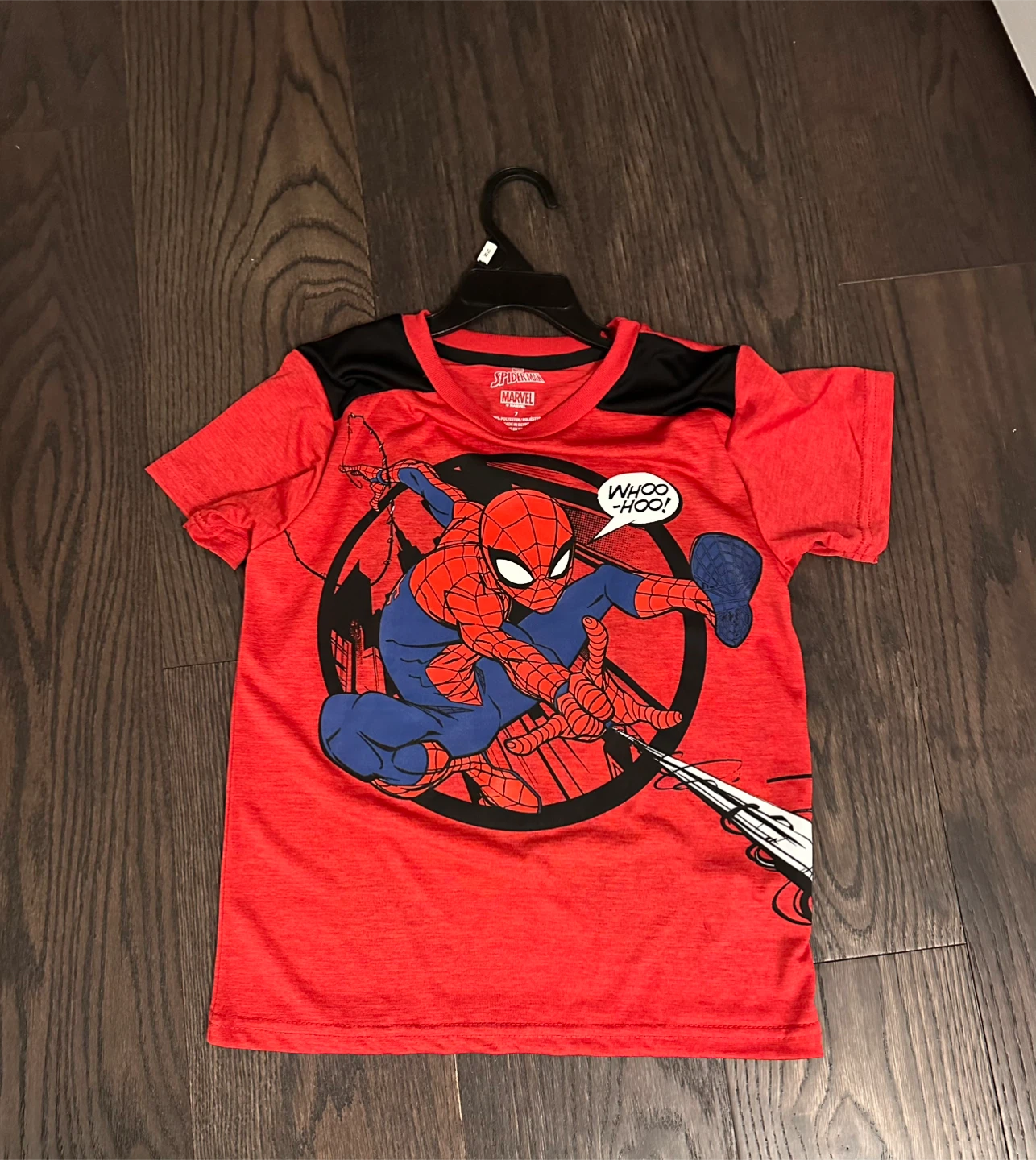Boys Marvel Spider-Man T-Shirt, Size 7