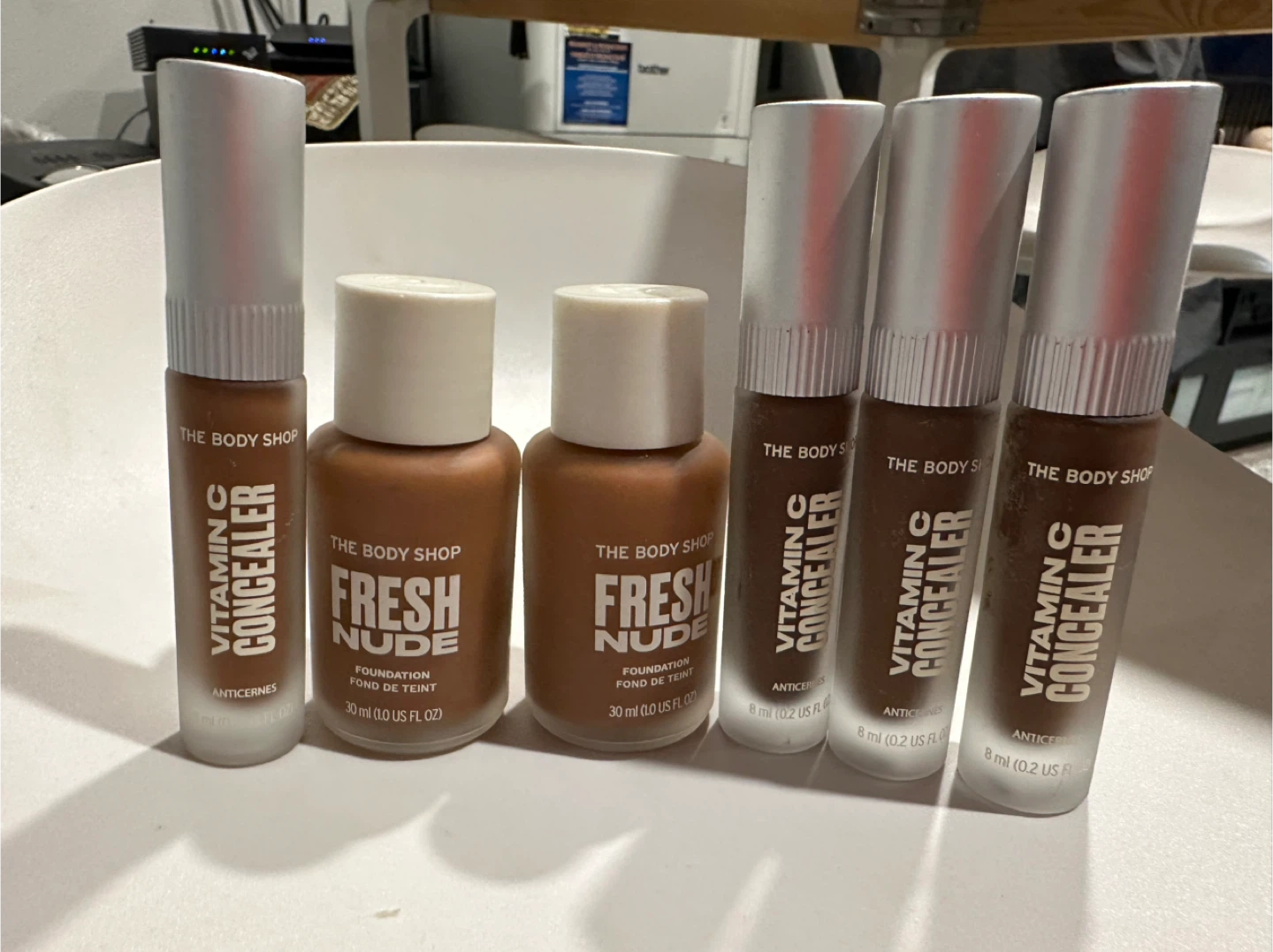 The Body Shop Vitamin C Concealer & Fresh Nude Foundation
