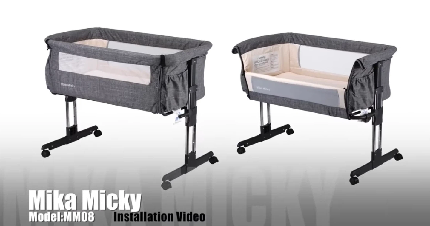 Mika Micky Bedside Sleeper Bassinet - photo 3