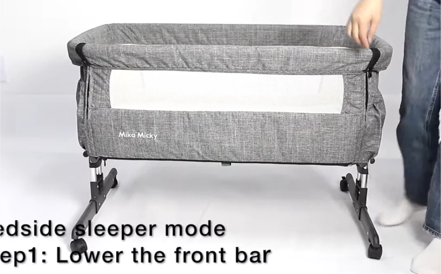 Mika Micky Bedside Sleeper Bassinet - photo 2