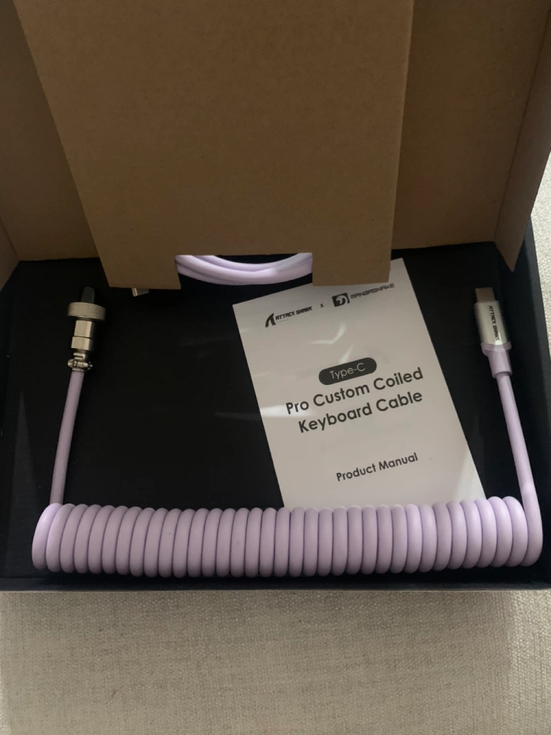 MAMBASNAKE Pro Custom Coiled Keyboard Cable - photo 3