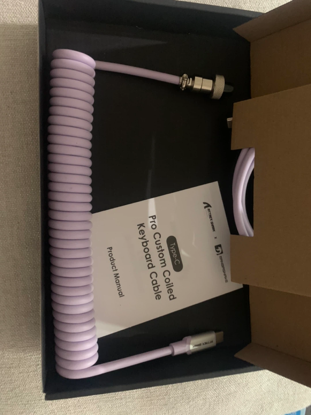MAMBASNAKE Pro Custom Coiled Keyboard Cable - photo 4
