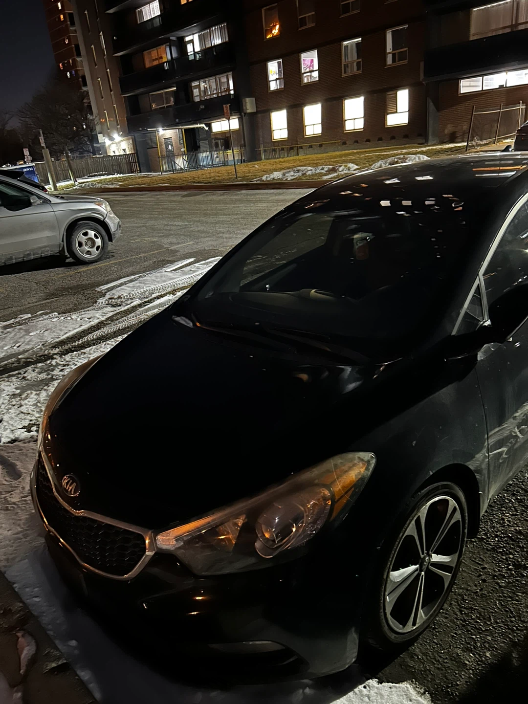 Black Kia Forte EX Sedan - photo 3
