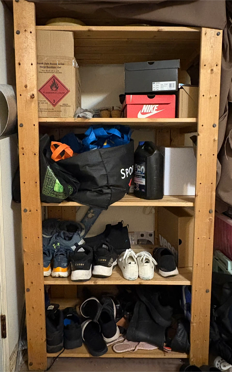 Wooden Shelves