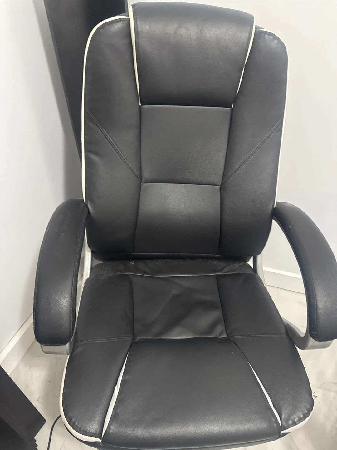 Black and White Office Chair