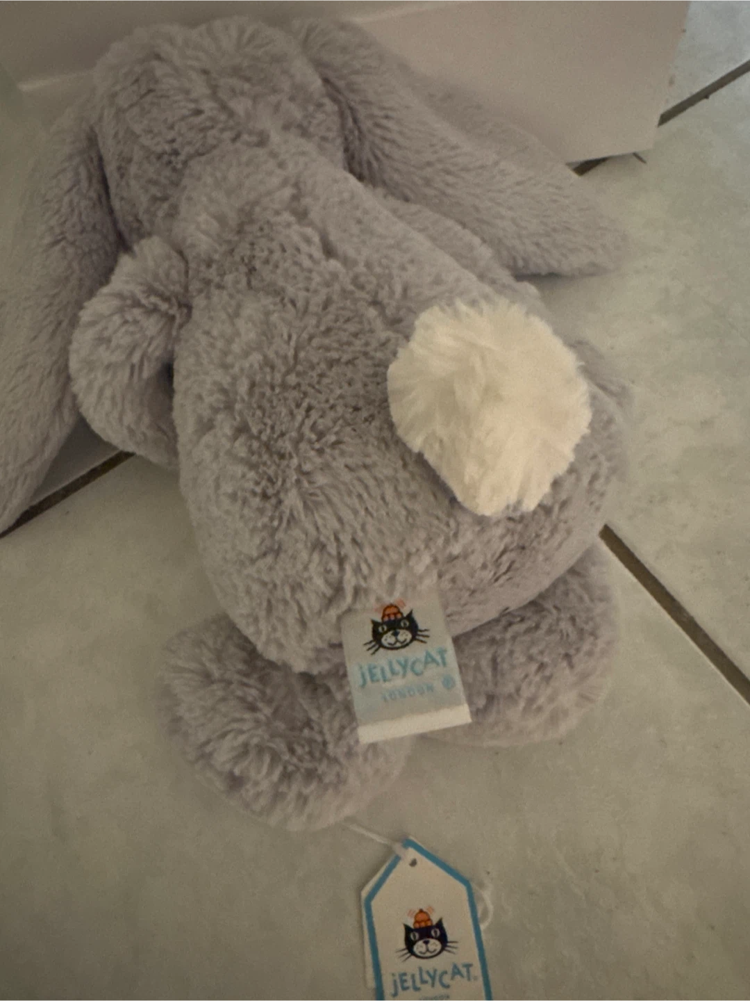 Jellycat Bunny Plush Toy Silver - photo 2