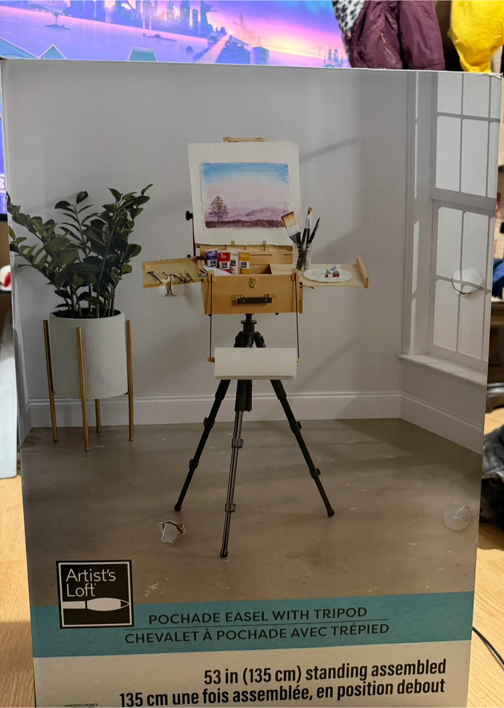 Artist's Loft Pochade Easel with Tripod
