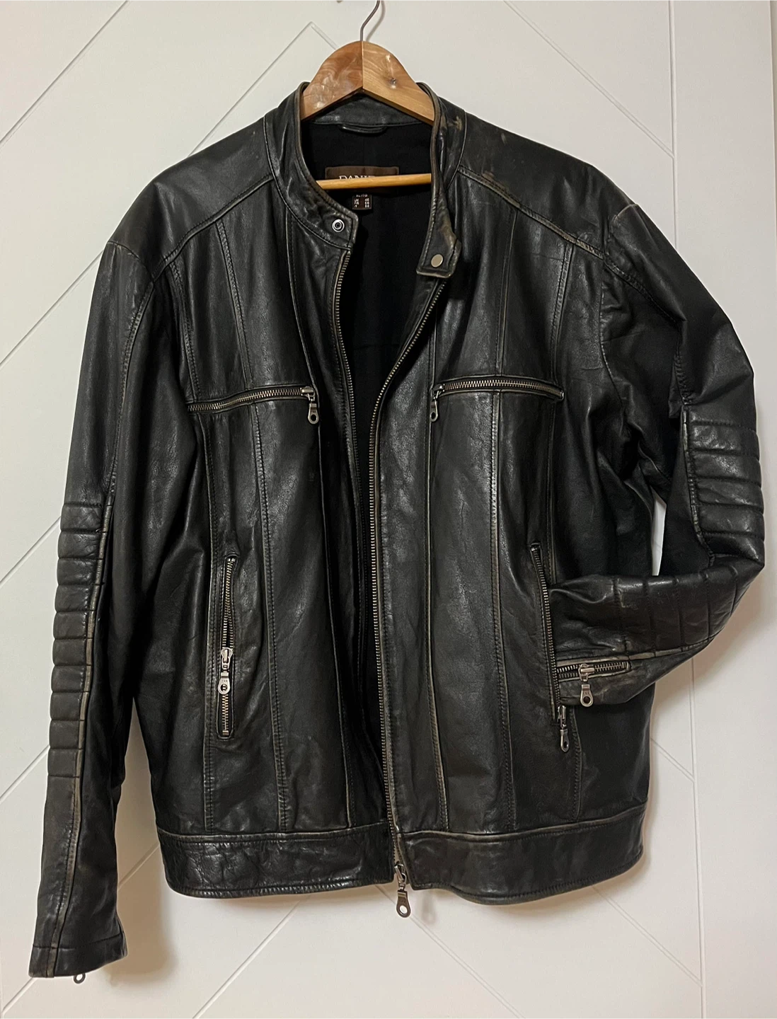 Danier Leather Jacket Men XL