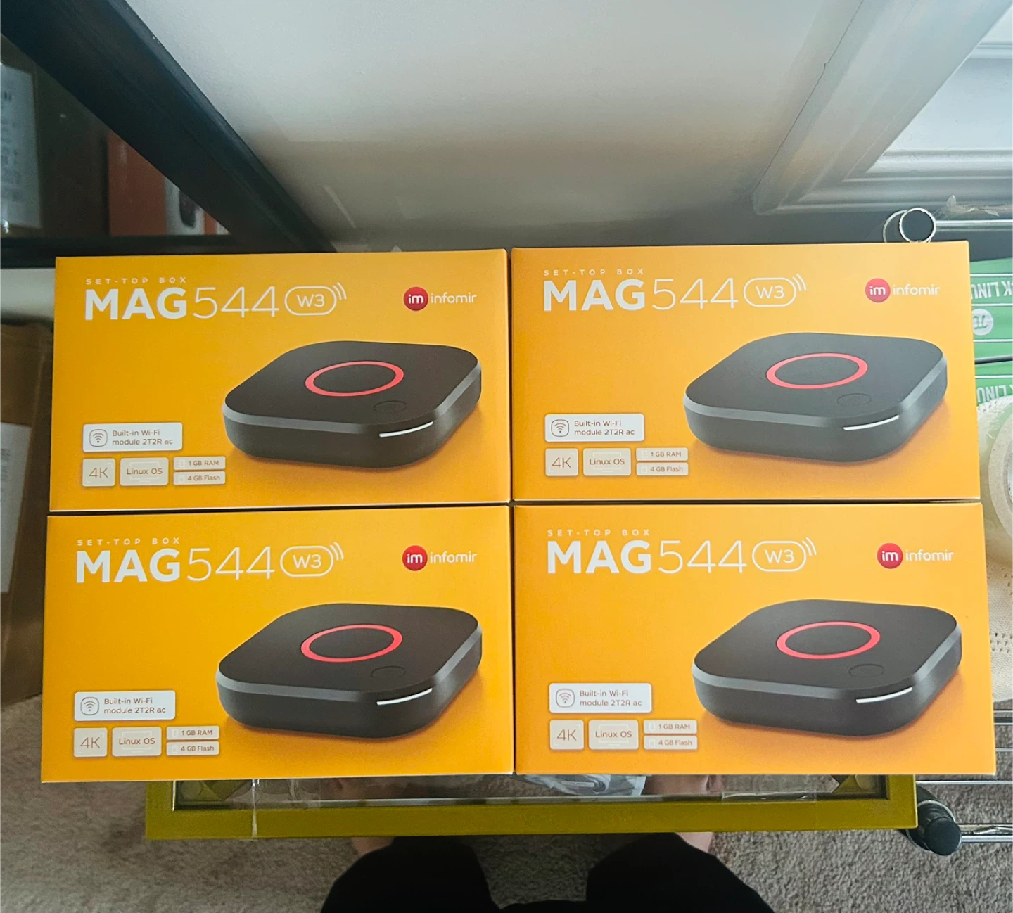 Infomir MAG544 W3 Set-Top Box