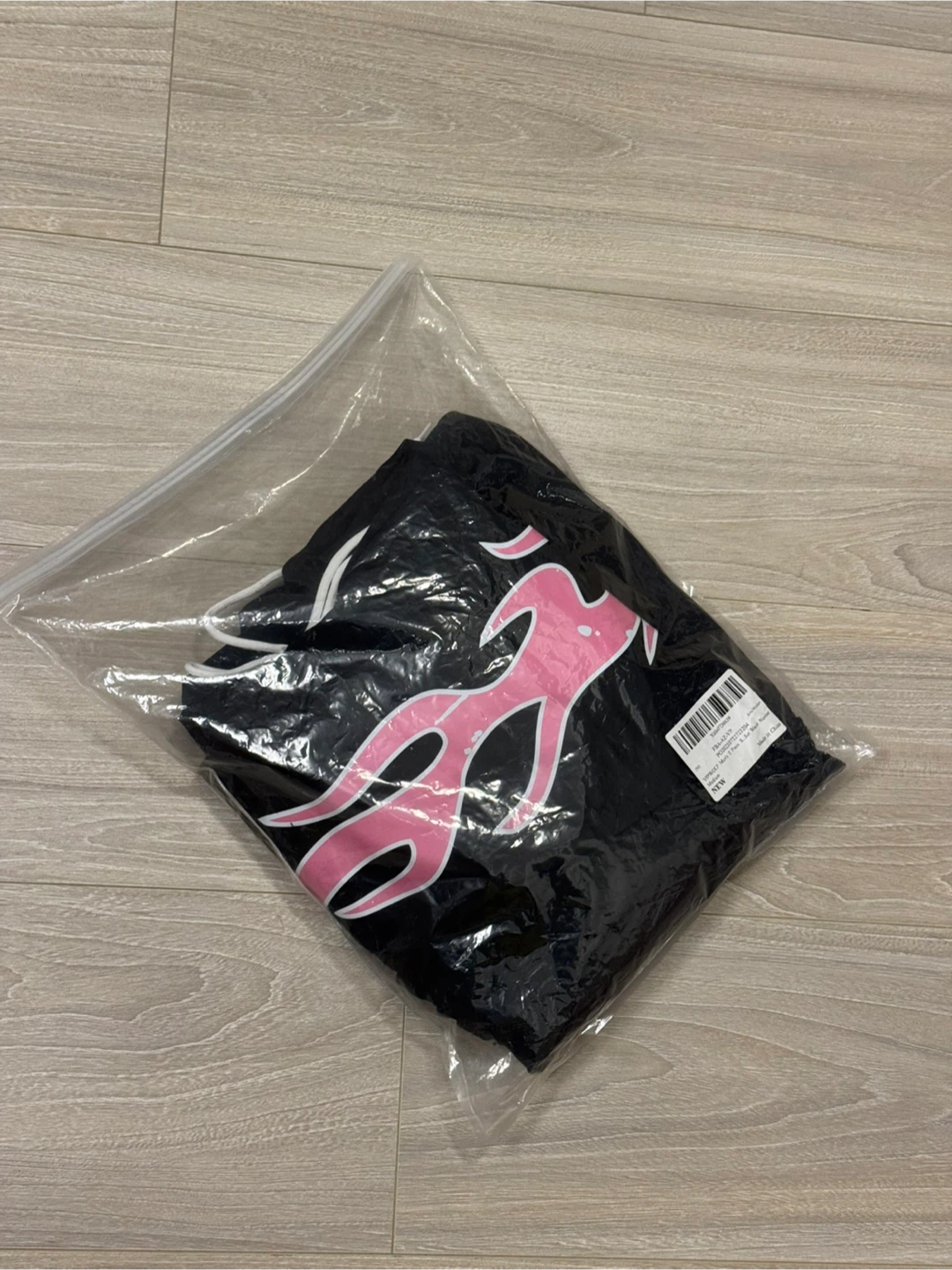 Black Flame Print Tracksuit Set size M - photo 4