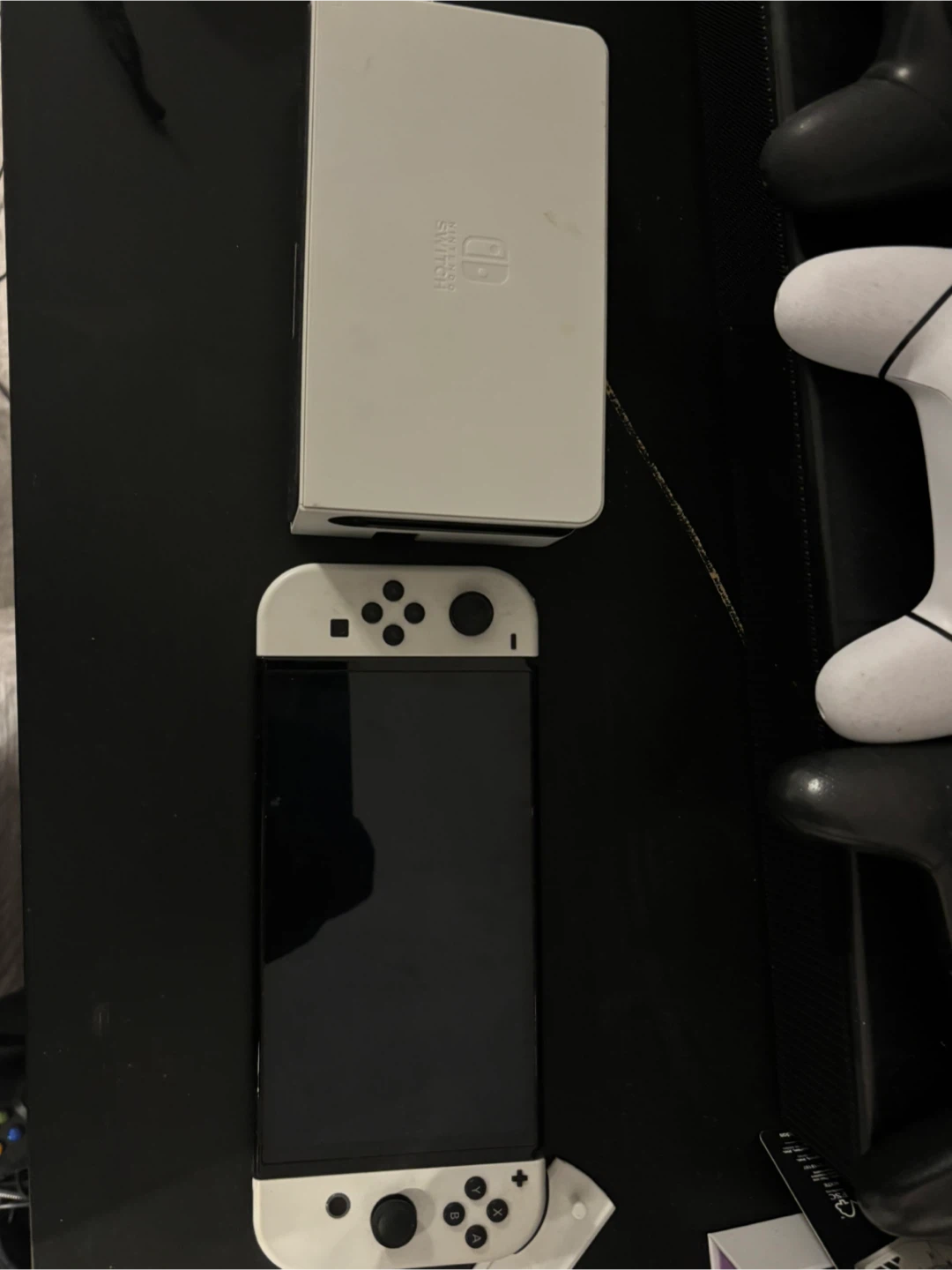 Nintendo Switch OLED White Console - photo 2