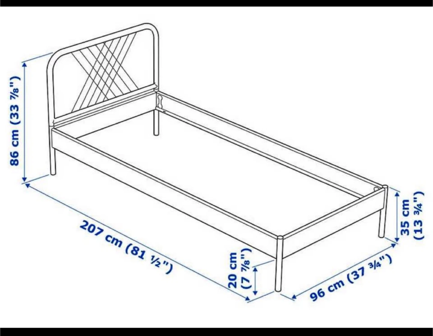 IKEA Twin Bed Frame - photo 2