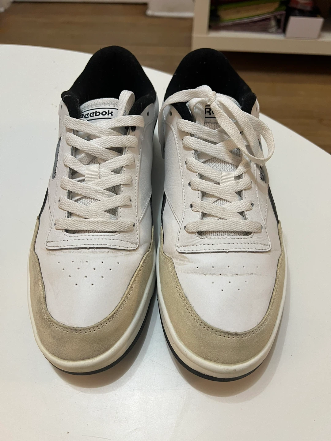 Reebok Vintage White Leather Low-Top Sneakers - photo 2