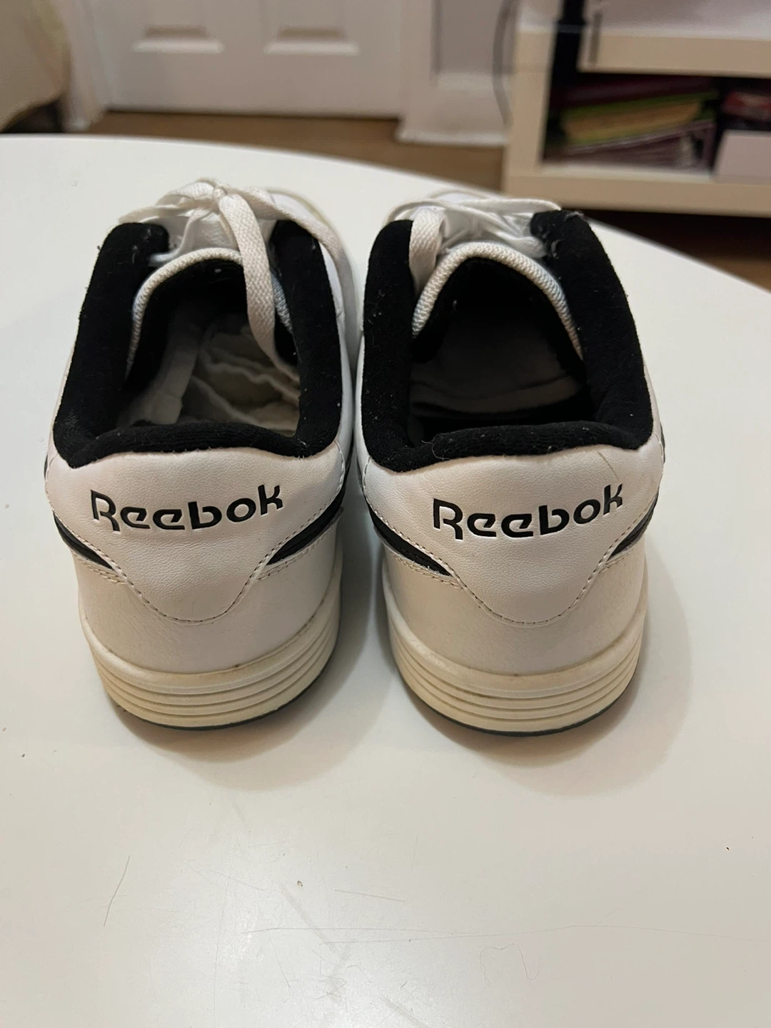 Reebok Vintage White Leather Low-Top Sneakers - photo 4