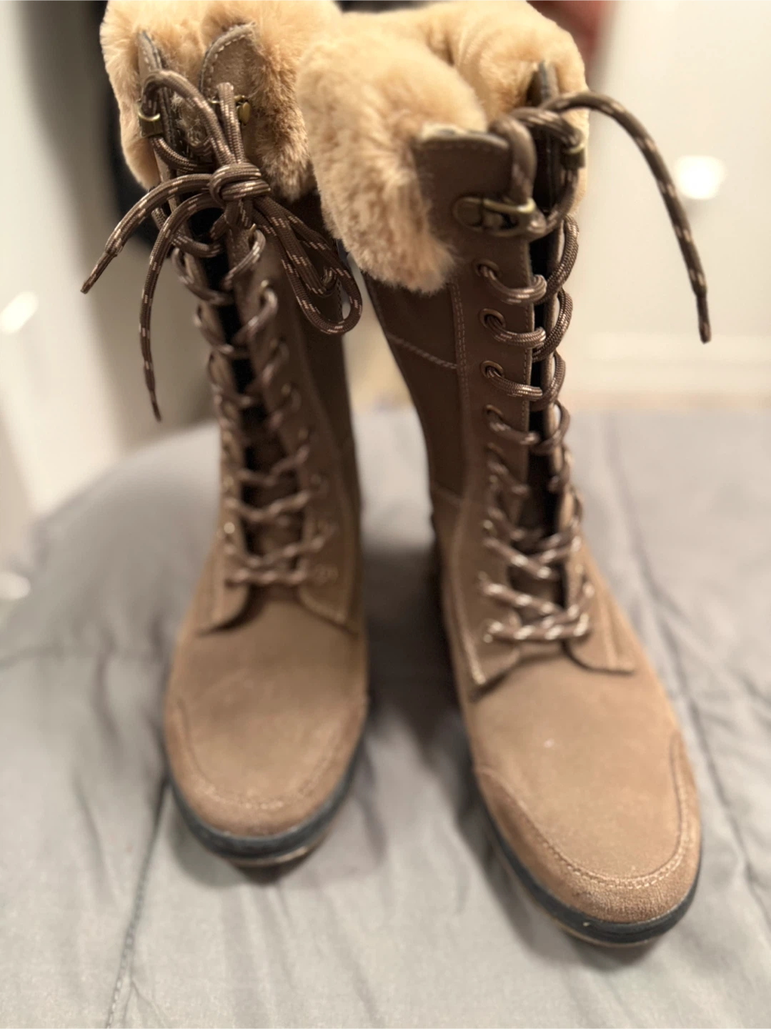 Blondo Women's Winter Boots - Brown Suede - photo 2