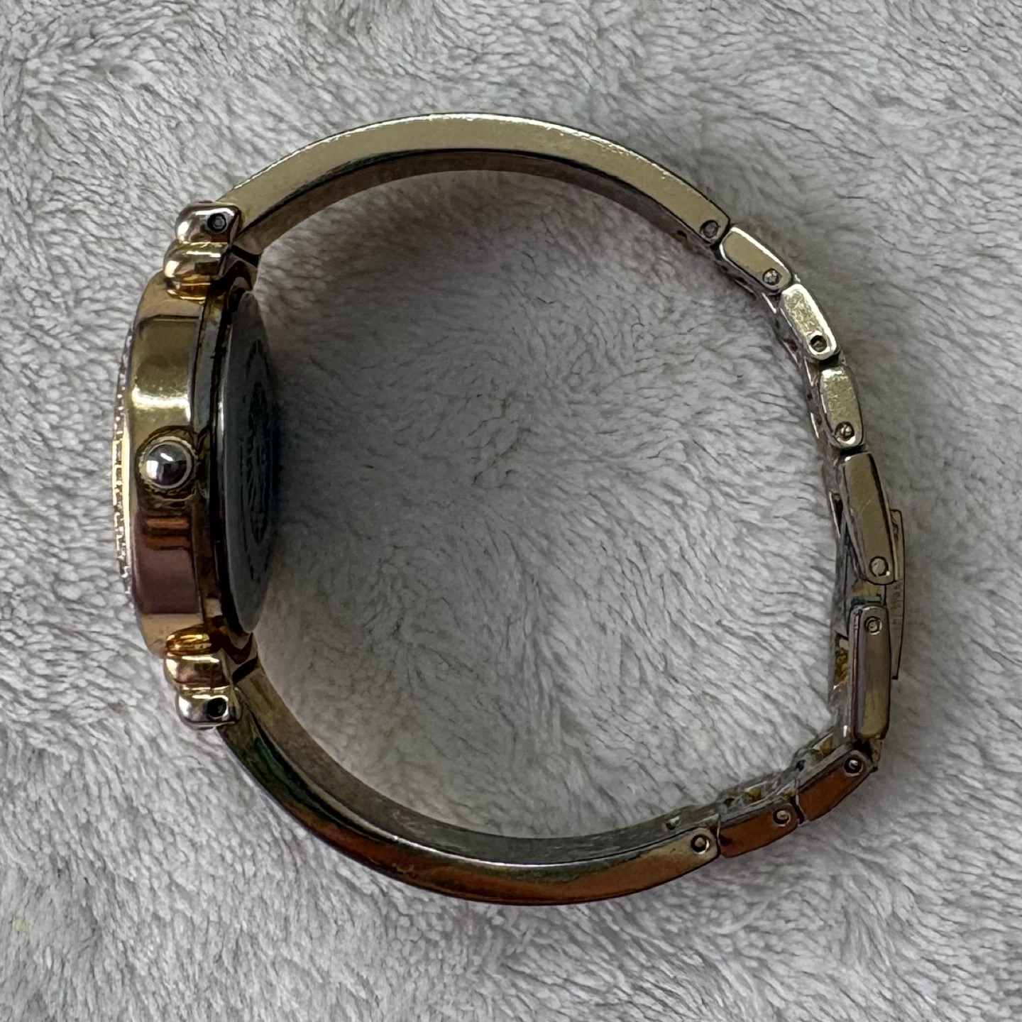 Anne Klein Watch Gold with Black Enamel and Swarovski Crystals - photo 4