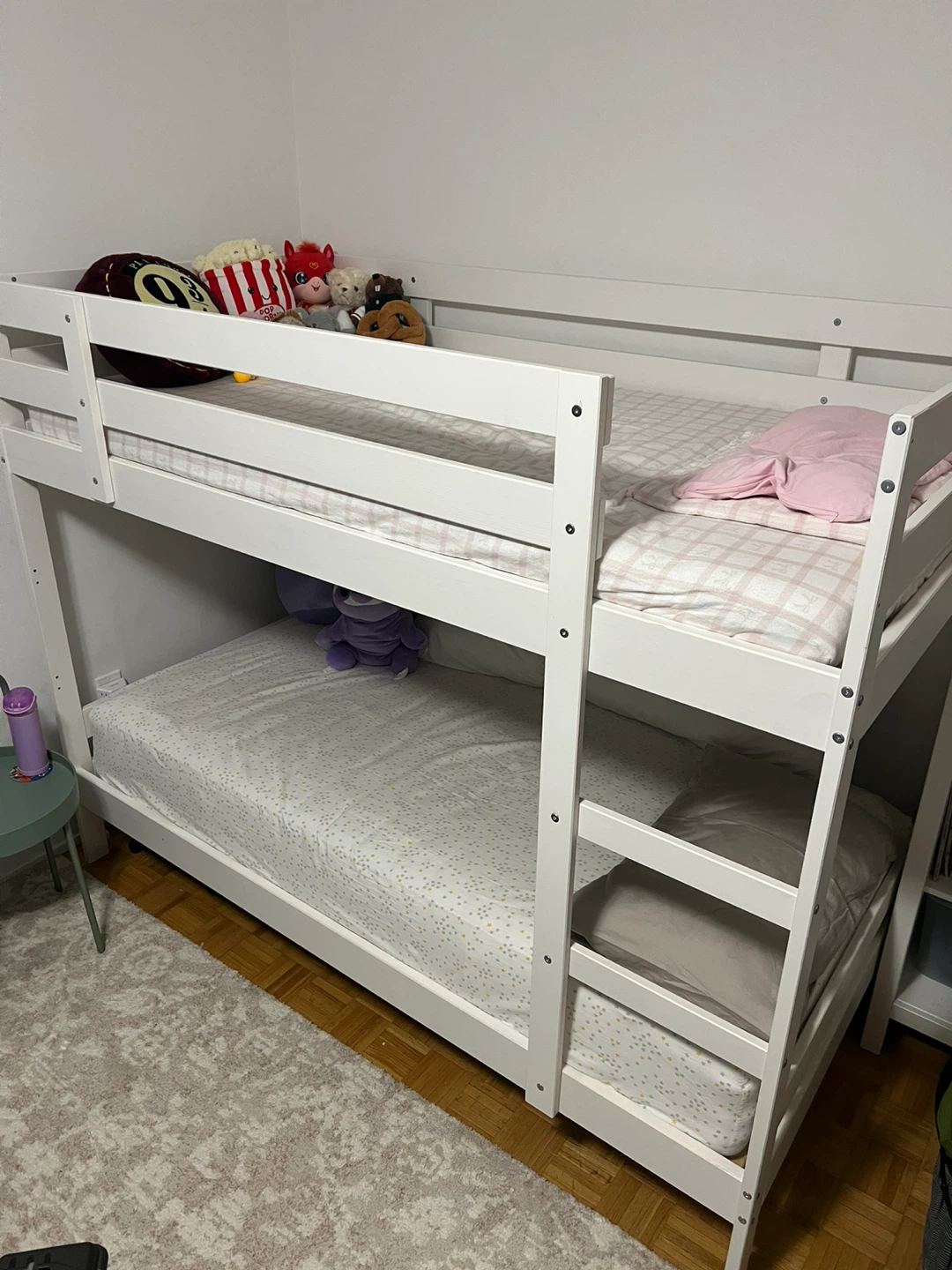 White Bunk Bed