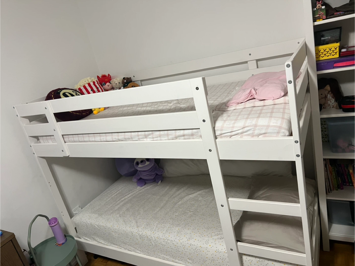 White Bunk Bed - photo 5