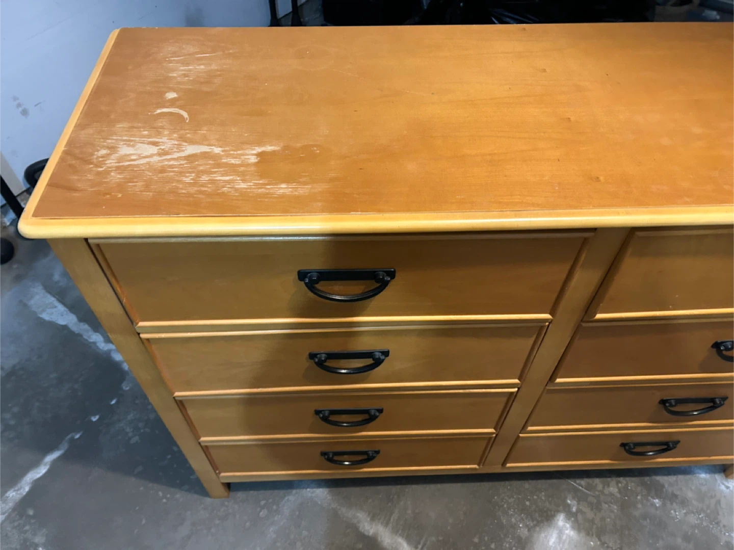 Wooden Dresser with 8 Drawers - photo 2
