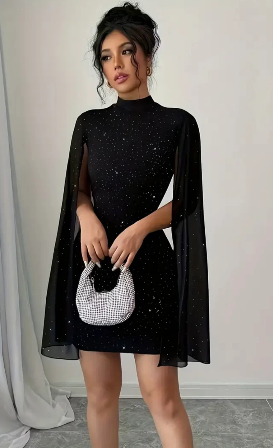 New sparkly Black Dress - photo 4
