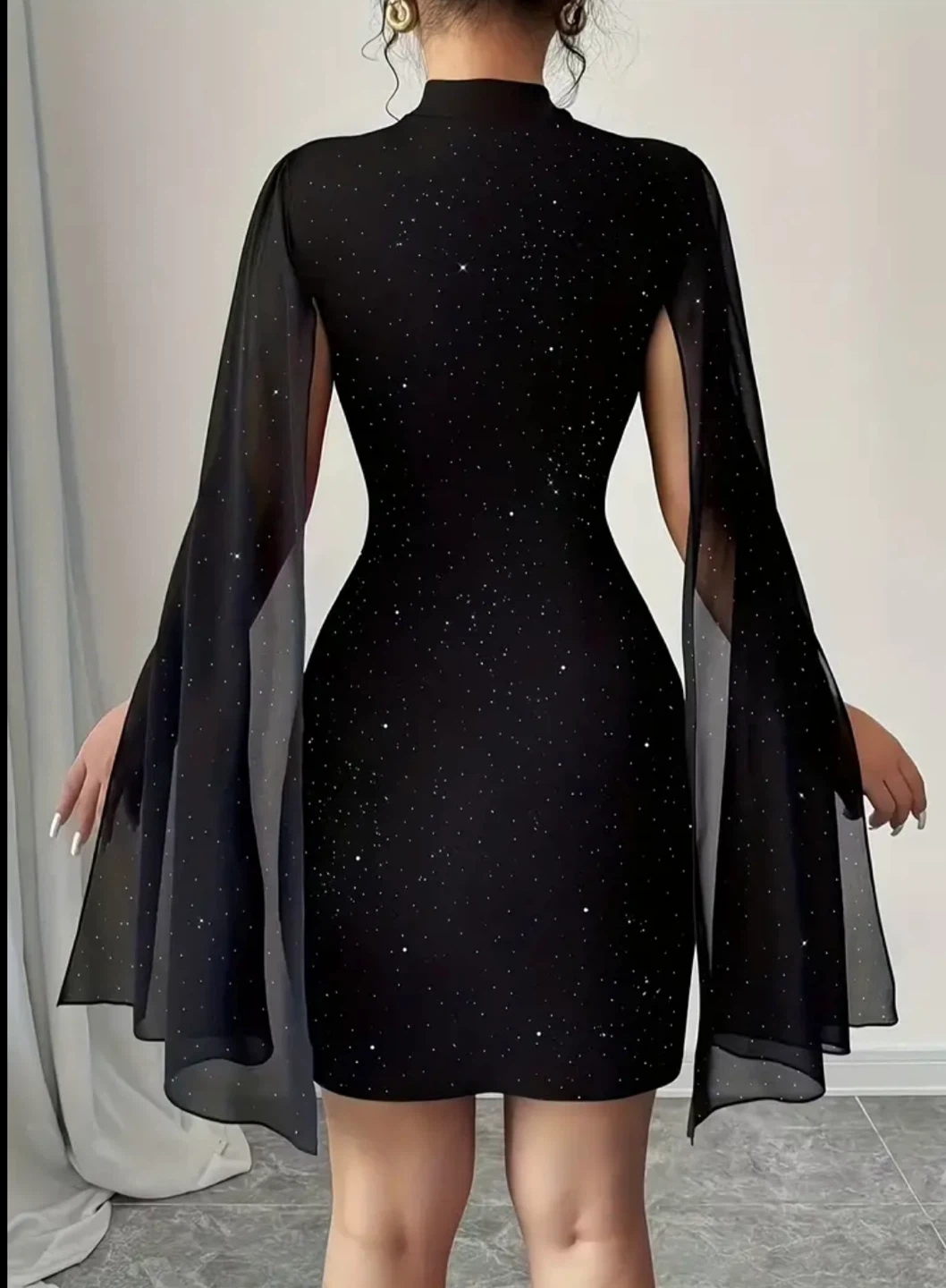New sparkly Black Dress - photo 5