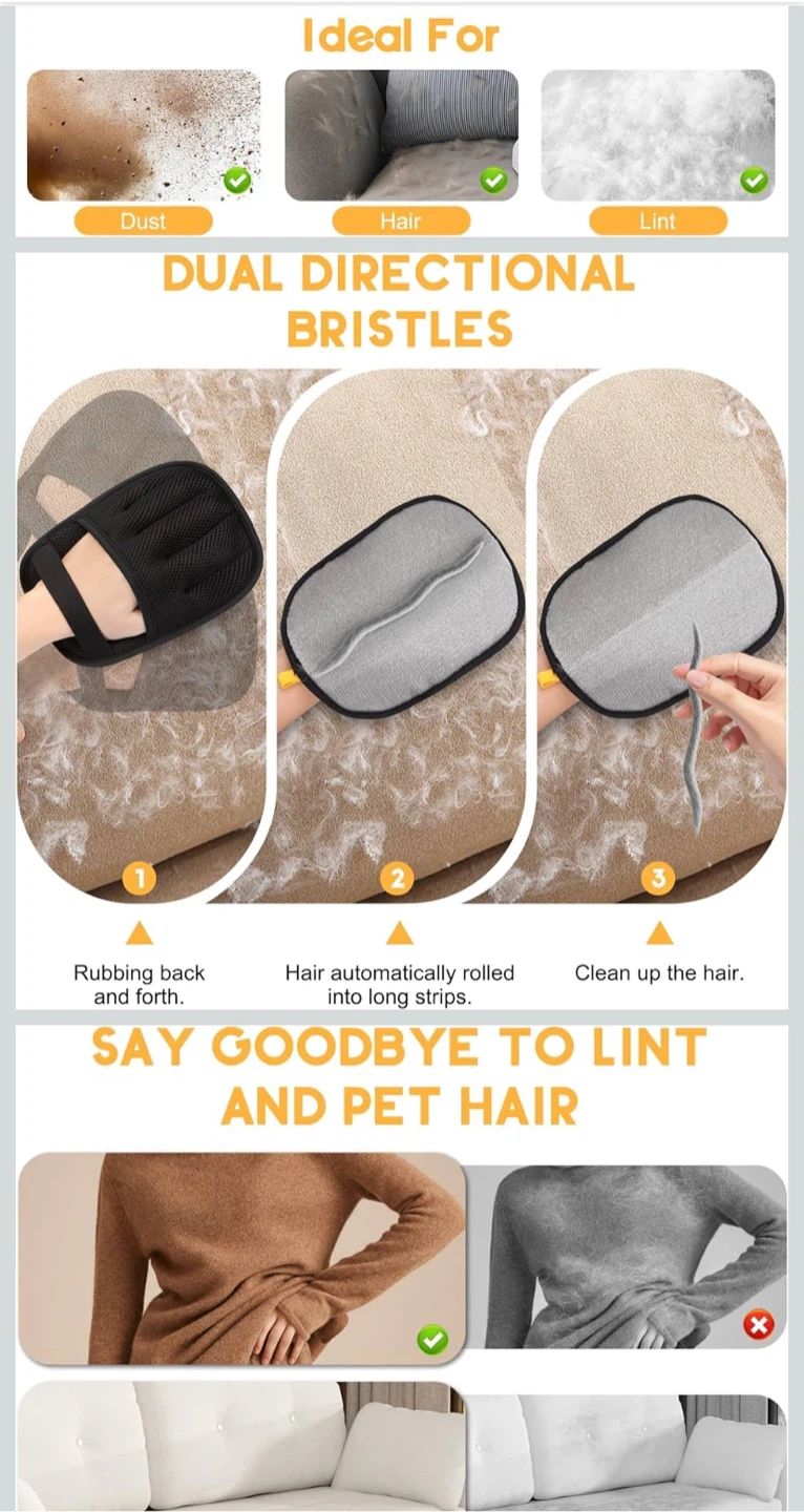 Verde Villa Hair Remover Gloves