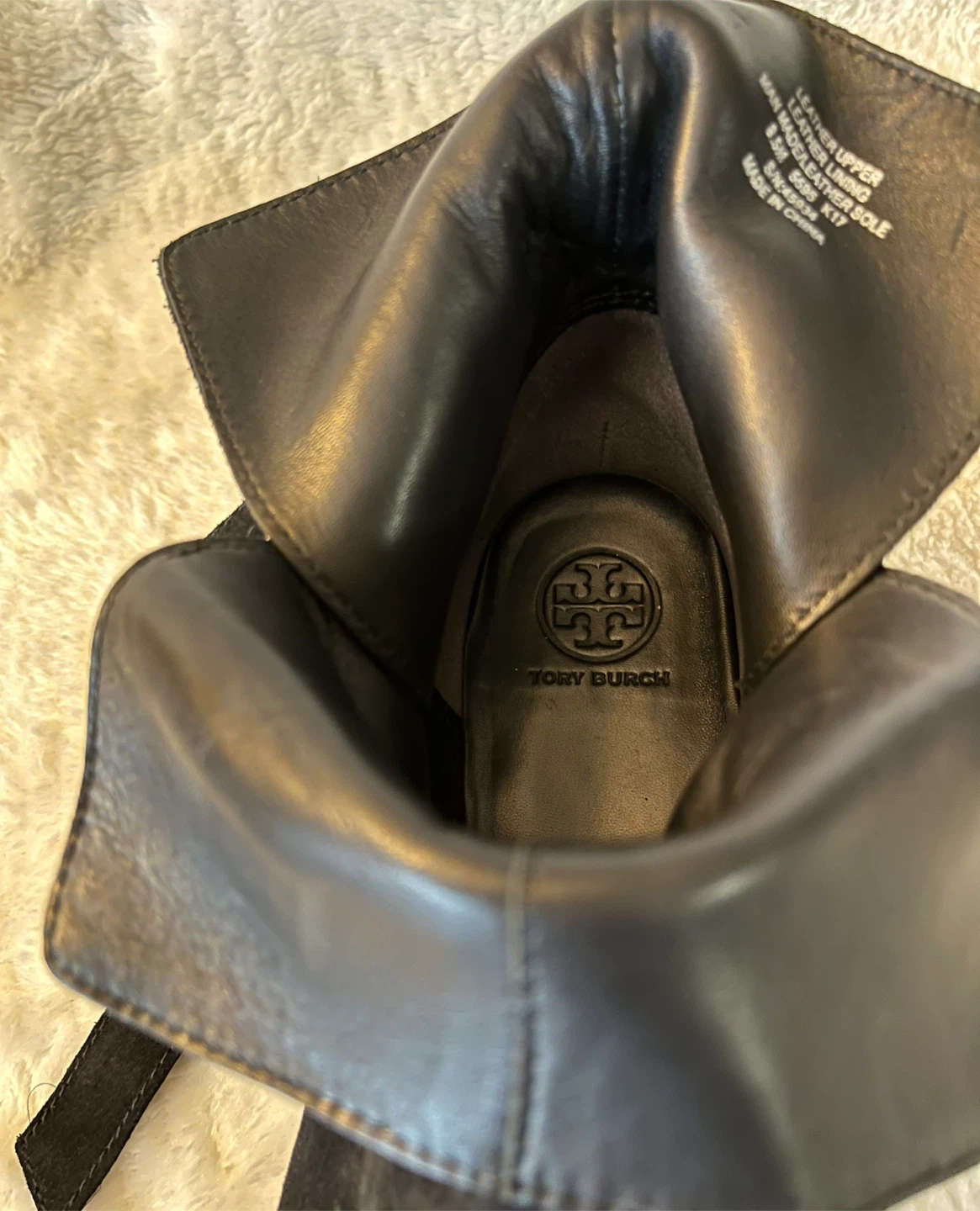 Tory Burch Black Suede Ankle Boots - photo 2