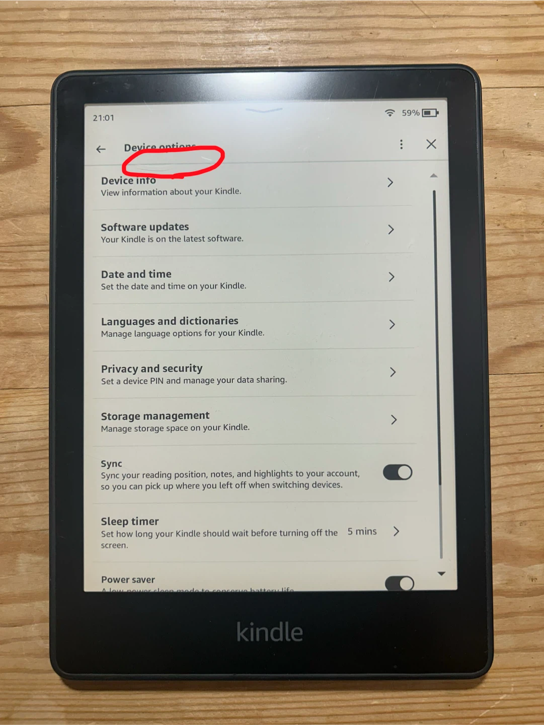 Kindle Paperwhite 11th Generation 8gb - photo 2