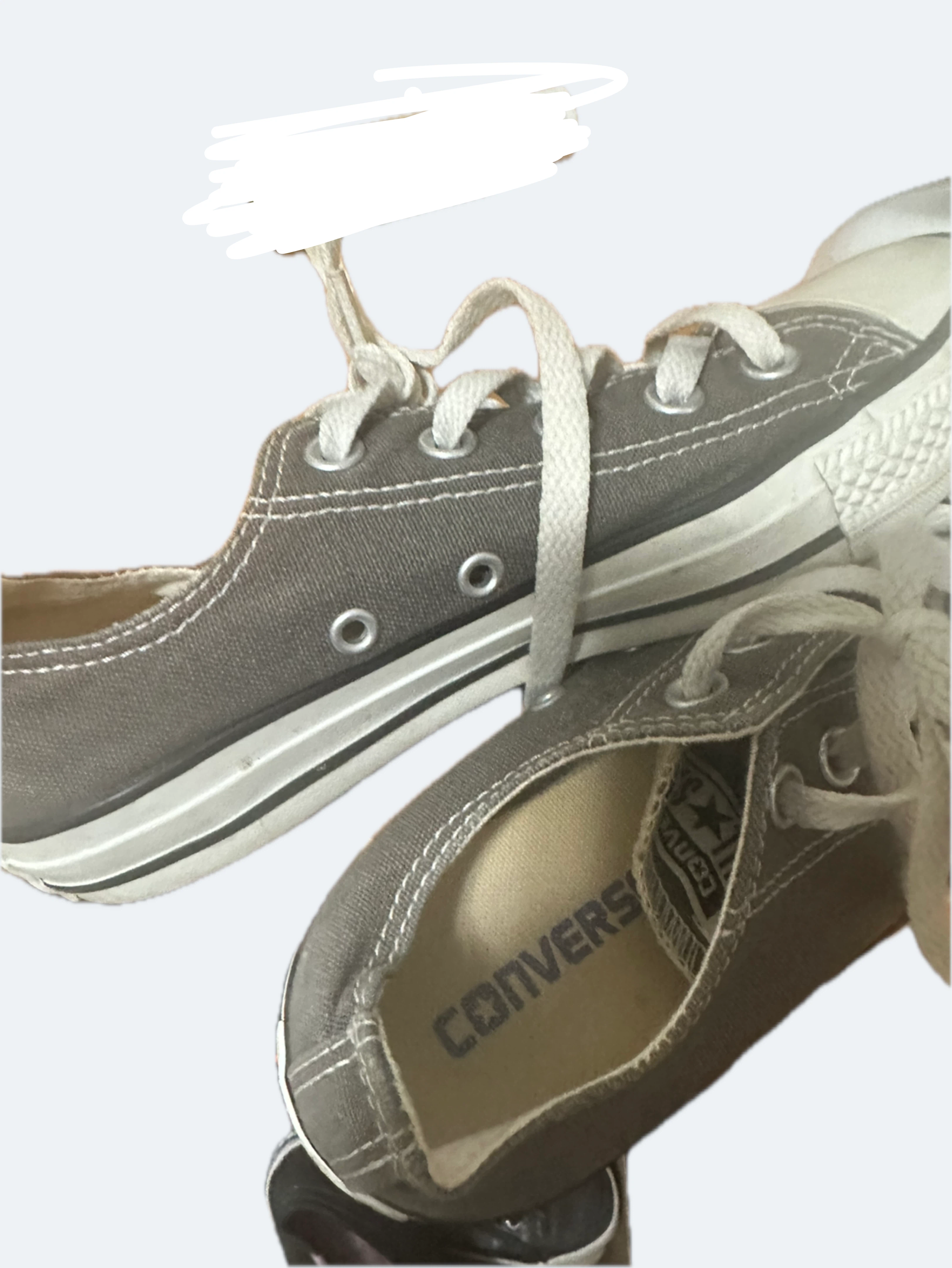 (Read description) Converse All Star Low Top Sneakers - Grey - photo 2
