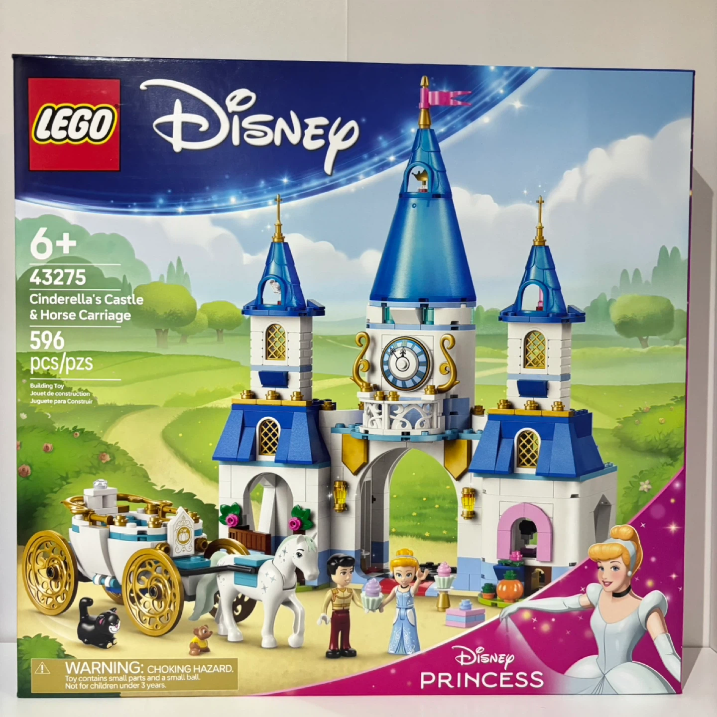 LEGO Disney Cinderella's Castle & Horse Carriage 43275