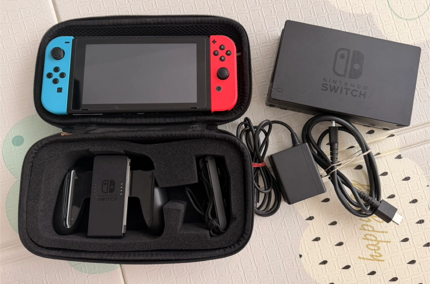 Nintendo Switch with Carrying Case