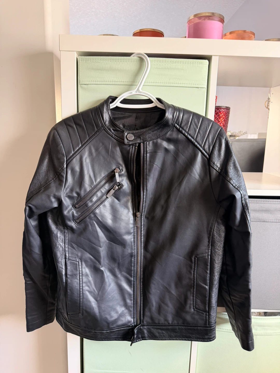 Urban Republic Black Faux Leather Jacket