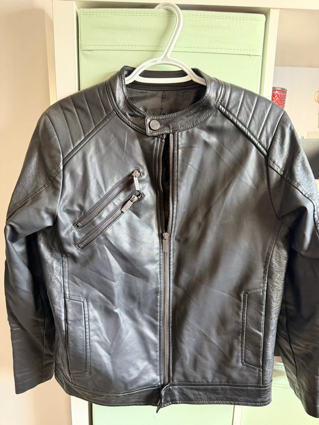 Urban Republic Black Faux Leather Jacket - photo 2