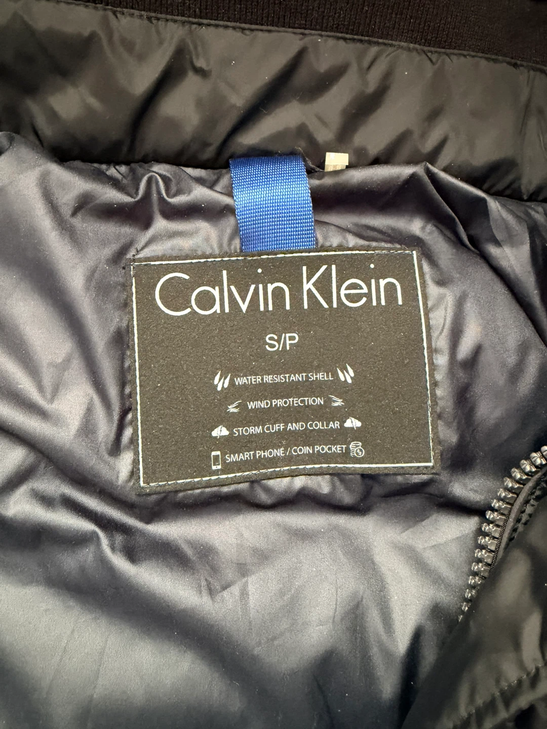 Calvin Klein Black Puffer Jacket Size S/P