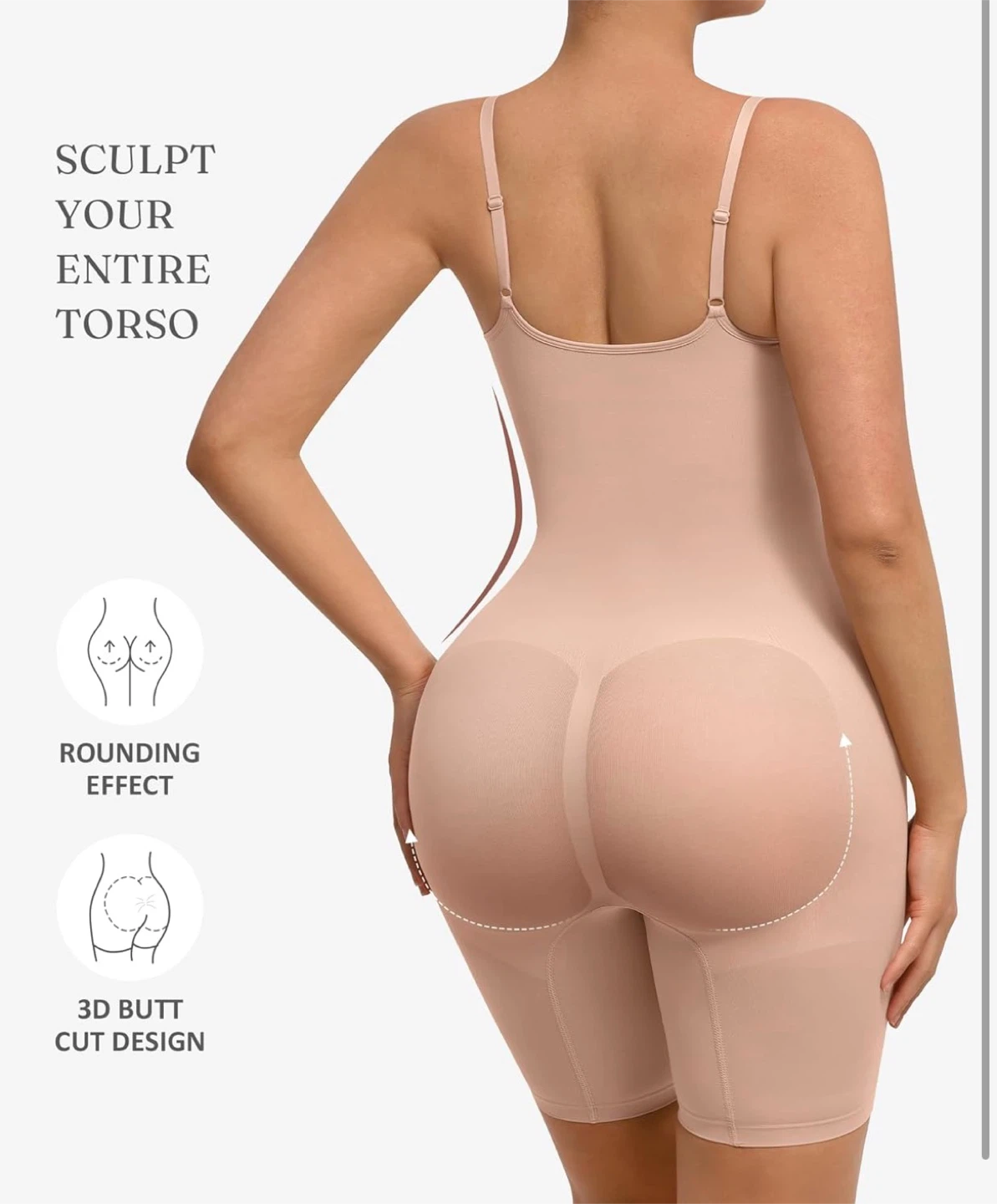 NEW! FeelinGirl Tummy Control Thigh Slimmer Shapewear - photo 2