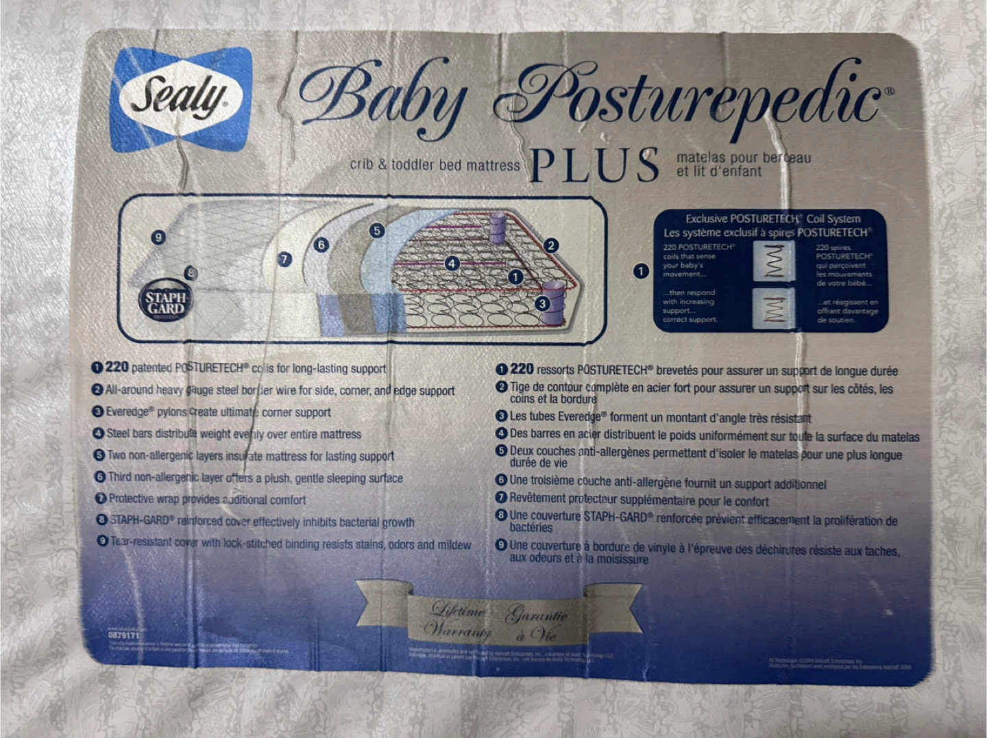 Sealy Baby Posturepedic PLUS Crib Mattress - photo 4