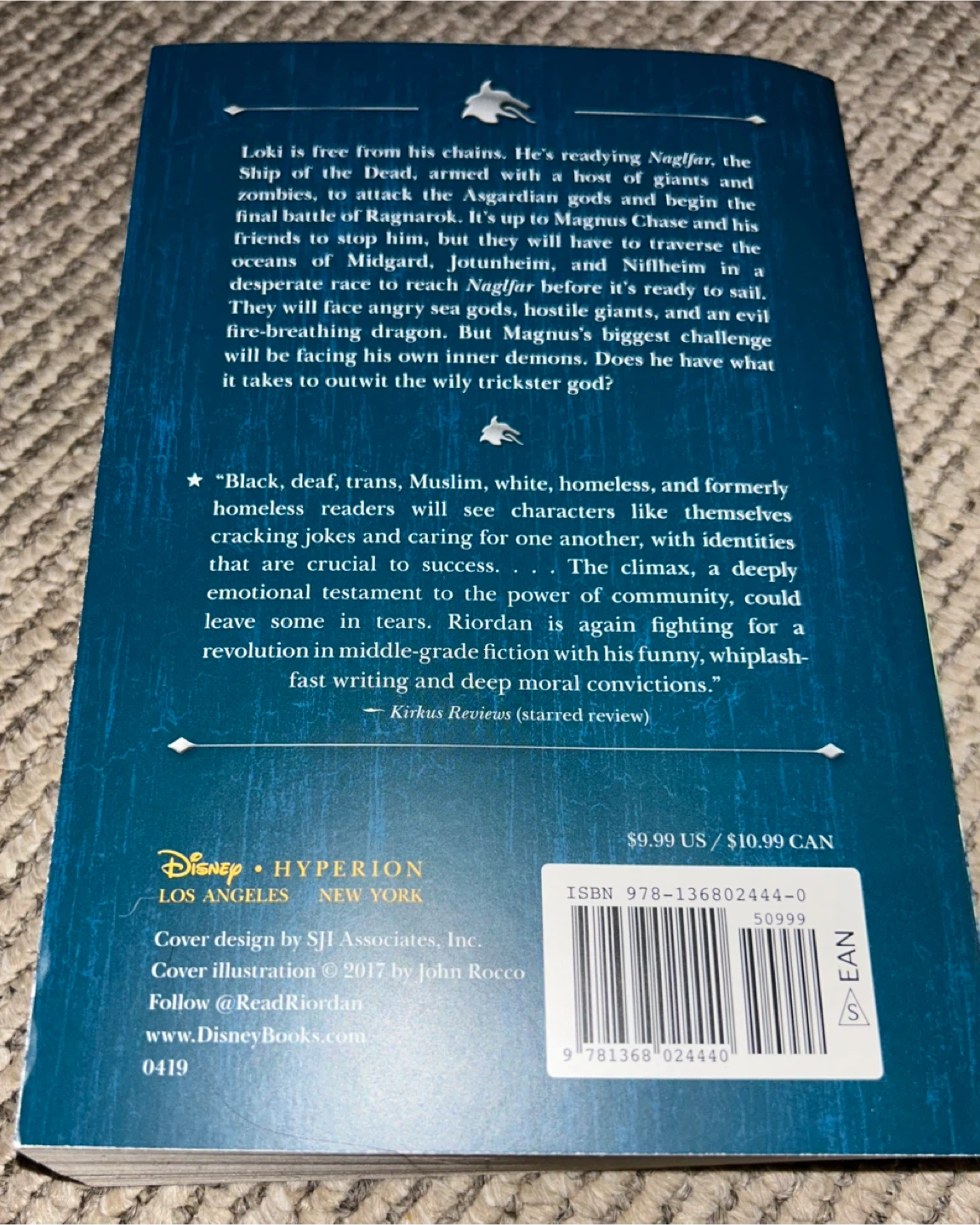 NEW Magnus Chase & the Gods of Asgard: book 3 by Rick Riordan - photo 4