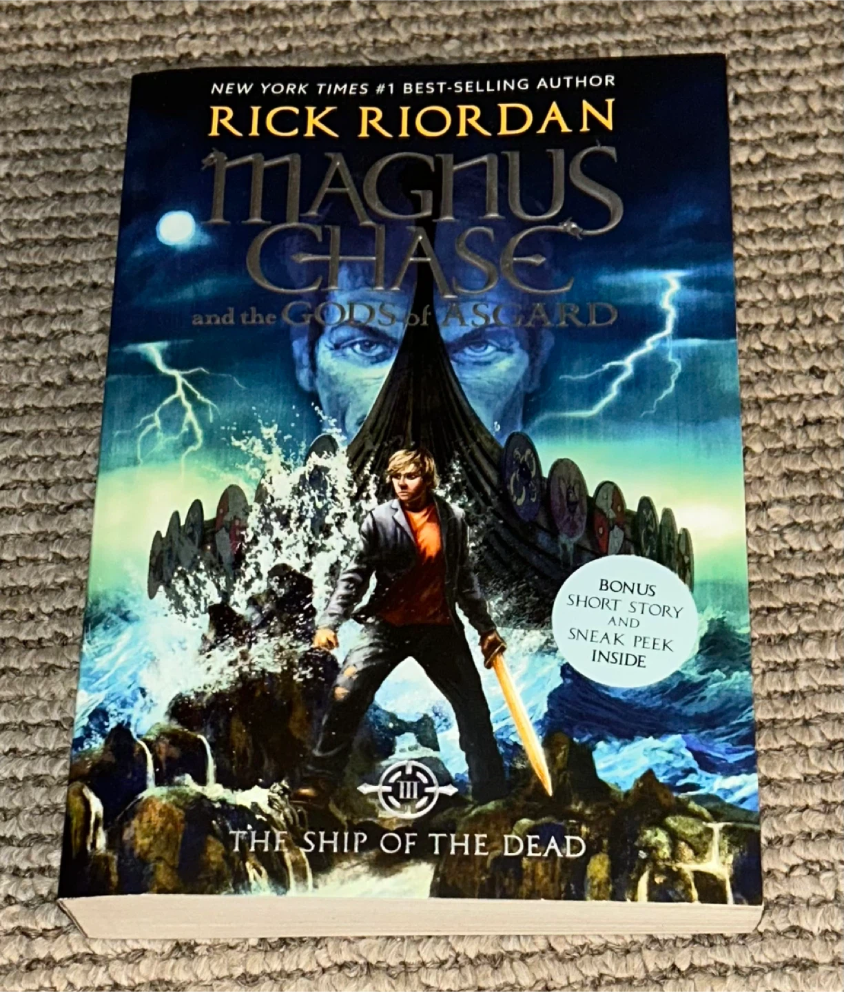 NEW Magnus Chase & the Gods of Asgard: book 3 by Rick Riordan
