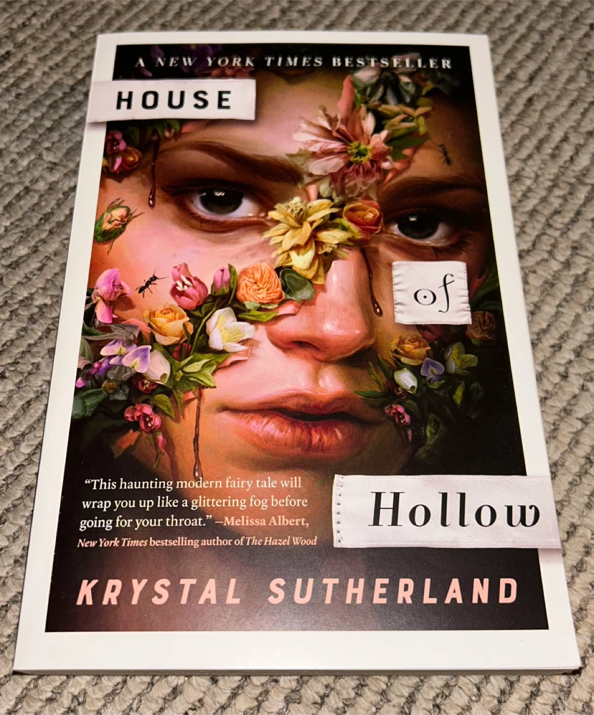 House of Hollow by Krystal Sutherland - Young Adult Fantasy Book