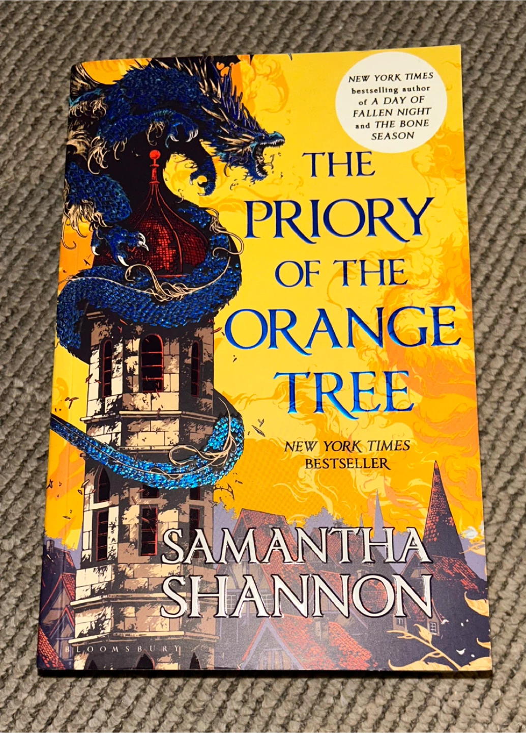 The Priory of the Orange Tree by Samantha Shannon Paperback Book