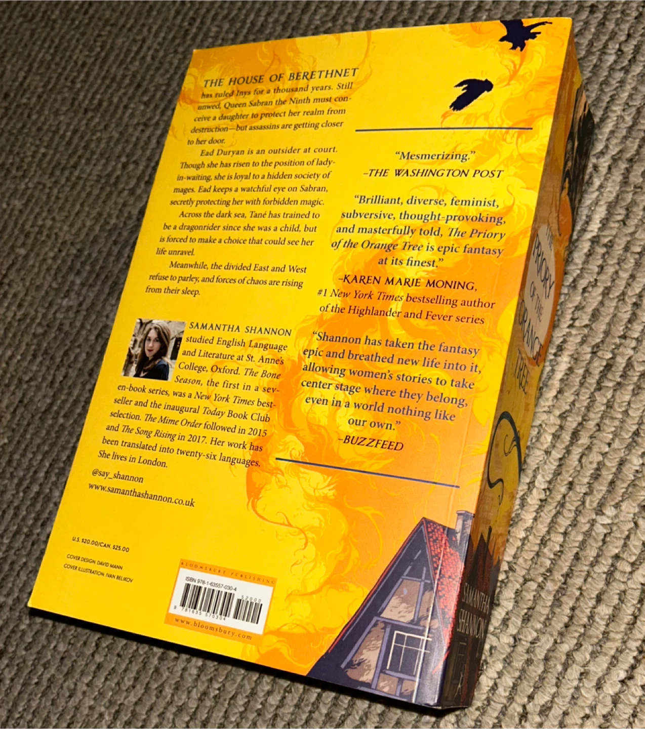 The Priory of the Orange Tree by Samantha Shannon Paperback Book - photo 2