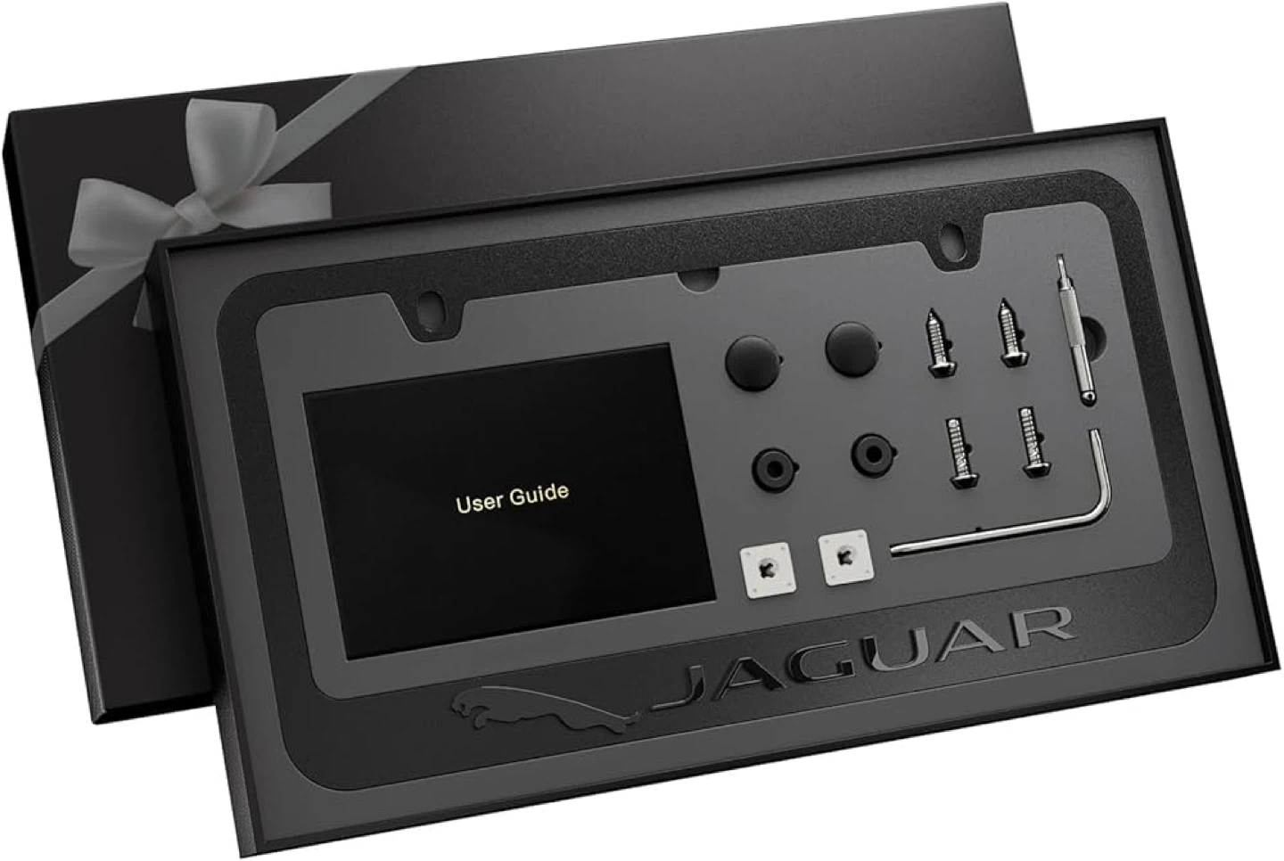 Jaguar License Plate Frame and Accessories Kit - photo 2